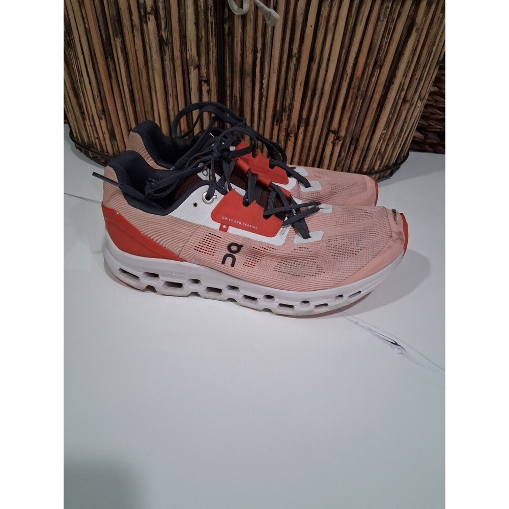 On Cloudstratus Shoes Womens SZ 8  CloudTec Cushioned Running Shoe No Insole SB4
